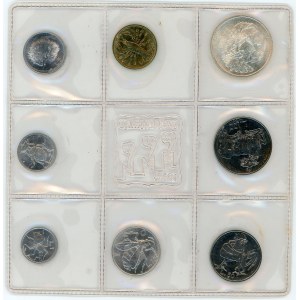 San Marino Mint Set of 8 Coins 1974 R