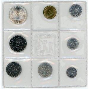 San Marino Mint Set of 8 Coins 1976 R