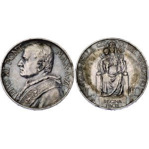 Vatican 10 Lire 1932 XI