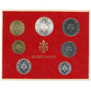 Vatican Mint Set of 7 Coins 1978