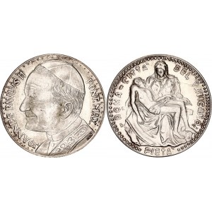 Vatican Silver Medal Ioannes Paulus II - Pieta 1978 - 2005 (ND) MMC