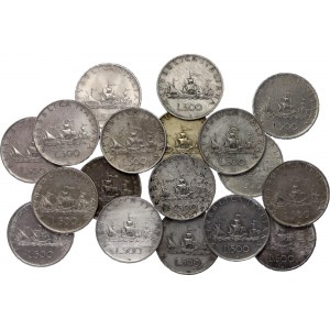 Italy 18 x 500 Lire 1958 - 1966
