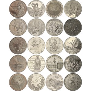 Kazakhstan Lot of 20 Coins 1995 - 2016