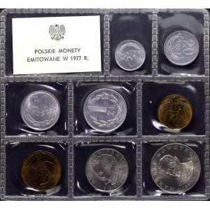 Poland Lot of 8 Coins 1977 Different Types