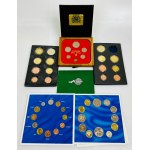 World Lot of 13 Mint Sets 1978 - 1999