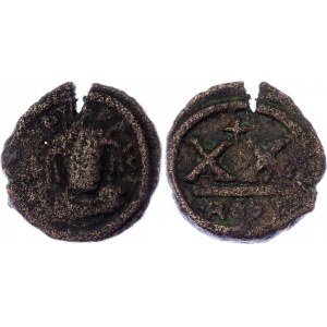 Byzantium 20 Nummi 582 - 602 AD