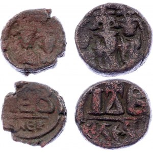 Byzantium 2 x 12 Nummi 613 - 618 AD
