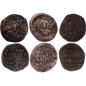 Byzantium 3 x Follis 976 - 1025 AD
