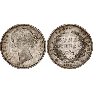 British India 1 Rupee 1840