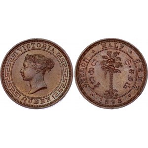 Ceylon 1/2 Cent 1901