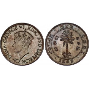 Ceylon 1 Cent 1942