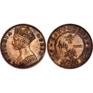 Hong Kong 1 Cent 1875