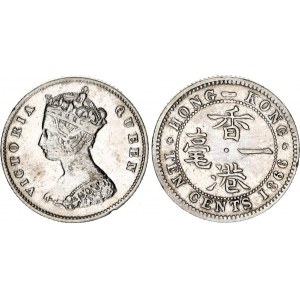 Hong Kong 10 Cents 1866