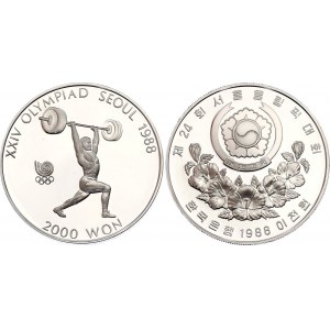 Korea 2000 Won 1988