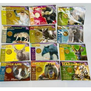 Malaysia 12 x 25 Sen 2003 Full Series Set