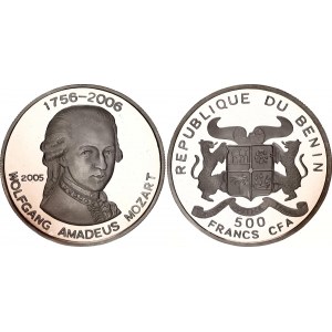 Benin 500 Francs CFA 2005