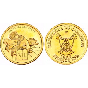 Cameroon 1500 Francs CFA 2012
