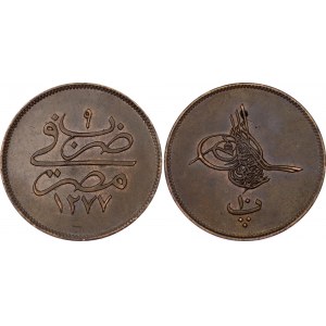 Egypt 10 Para 1868 AH 1277//9
