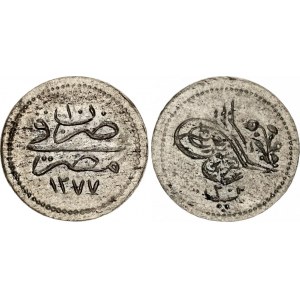 Egypt 20 Para 1869 AH 1277/10