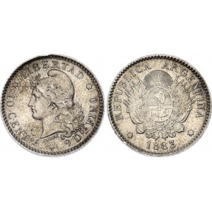 Argentina 10 Centavos 1883