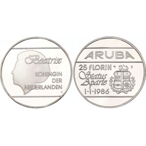 Aruba 25 Florin 1986