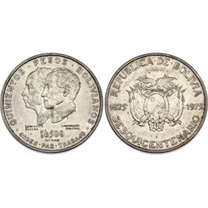 Bolivia 500 Pesos Bolivianos 1975 (ND)