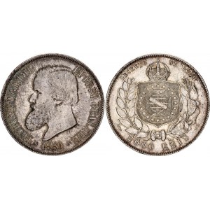 Brazil 2000 Reis 1889