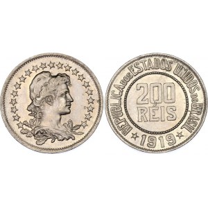 Brazil 200 Reis 1919