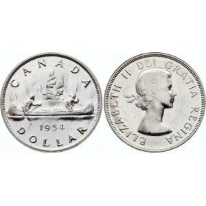 Canada 1 Dollar 1954