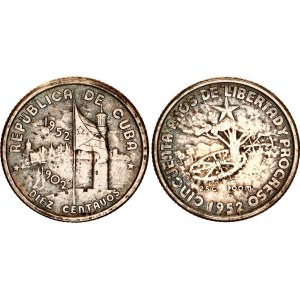 Cuba 10 Centavos 1952