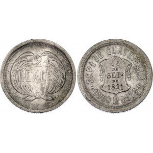 Guatemala 2 Reales 1873 P