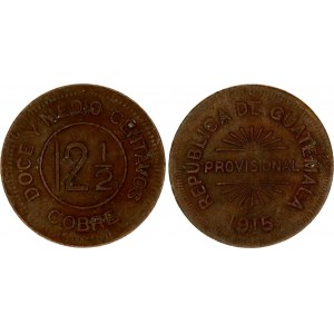 Guatemala 12-1/2 Centavos 1915