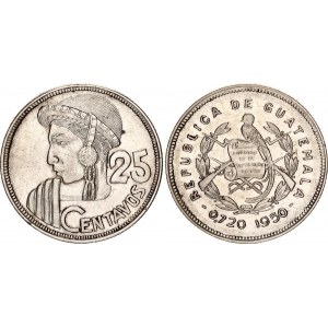 Guatemala 25 Centavos 1950