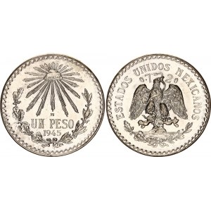 Mexico 1 Peso 1945 M