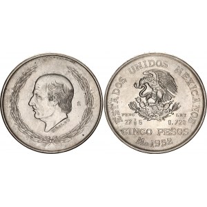 Mexico 5 Pesos 1952 Mo