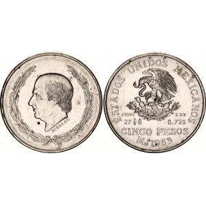 Mexico 5 Pesos 1953 Mo