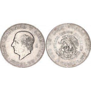 Mexico 10 Pesos 1956 Mo