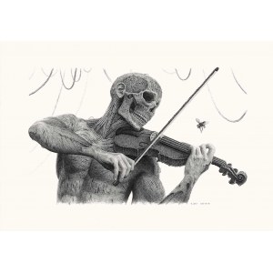 Patrick Adach, Ohne Titel (Fiddler), 2022