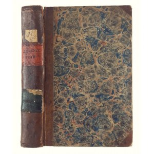 Law Journals Volume 24, Collected Works (Warsaw, 1840)