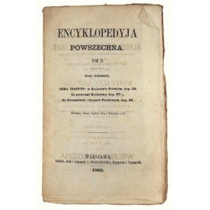 Encyclopedyja Powszechna Volume II Notebook Seventeen, Collective work