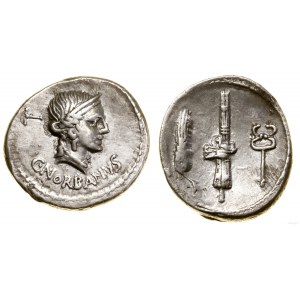 Republika Rzymska, denar, 83 pne, Rzym