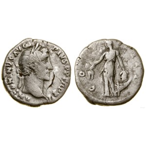 Roman Empire, denarius, 154-155, Rome