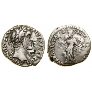 Roman Empire, denarius, 153-154, Rome
