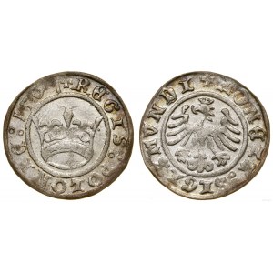 Polen, halber Pfennig, 1507, Krakau