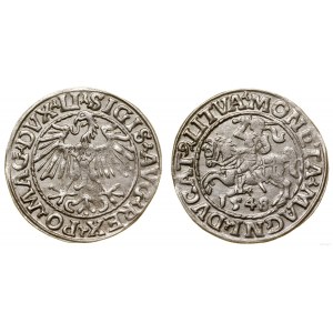 Polska, półgrosz litewski, 1548, Wilno