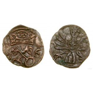Poland, denarius, 1606, Poznań