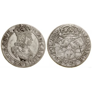 Poland, sixpence, 1660 TLB, Kraków