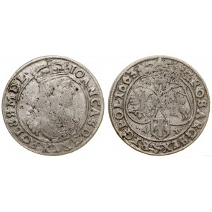 Polen, Sechspfennig, 1663 AT, Kraków