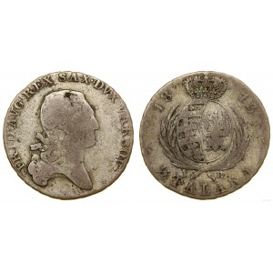Polen, zwei Zloty (1/3 Taler), 1813 IB, Warschau