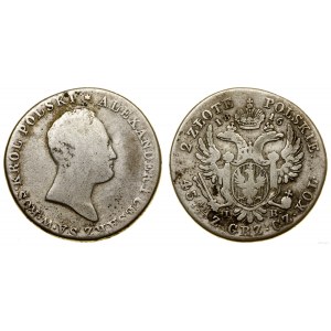 Poland, 2 zloty, 1816 IB, Warsaw
